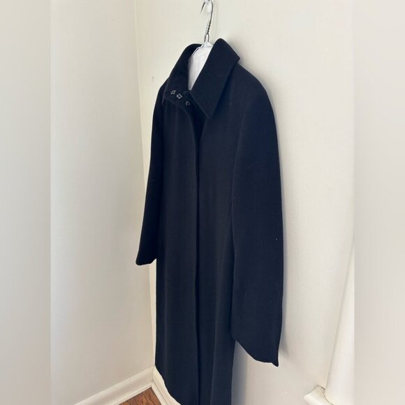 Vintage Holt Renfrew Wool Angora Long Coat - Picture 3 of 9